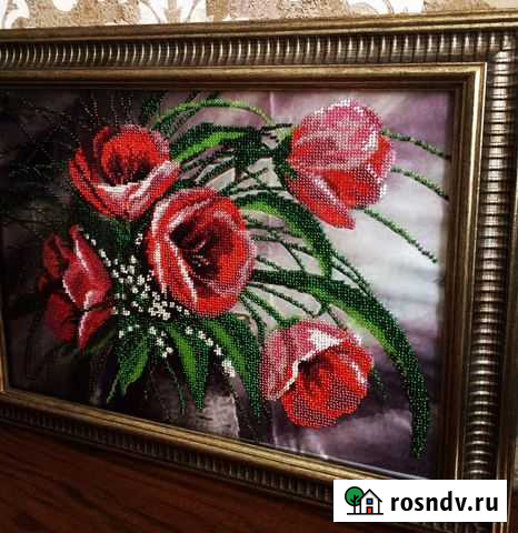 Вышитая картина бисером Краснодар - изображение 1