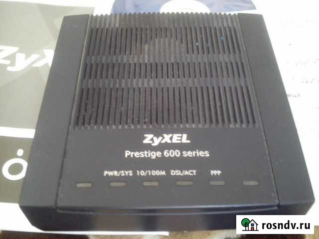 Модем adsl 2+ zyxel Челябинск - изображение 1