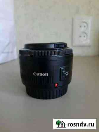 Обьектив Canon 50/1.8 портретный светосильный Уфа