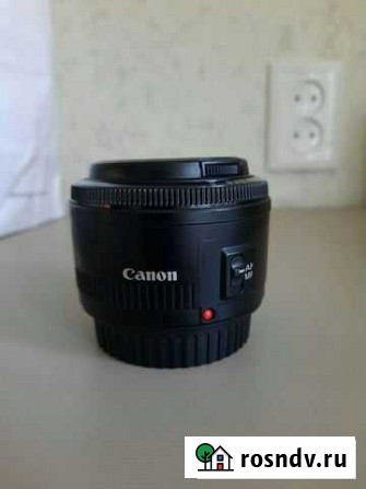 Обьектив Canon 50/1.8 портретный светосильный Уфа - изображение 1
