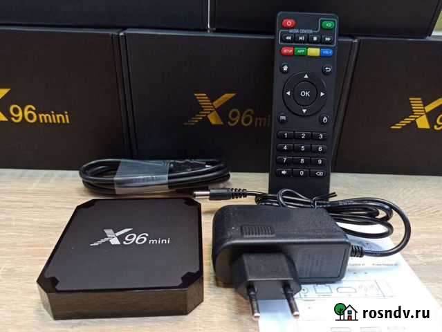 Smart TV приставка X96 mini 2Гб/16Гб Android 9.0 Самара - изображение 1