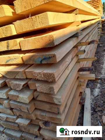 Доска обрезная 50х200х6000 для каркасных домов Липецк - изображение 1