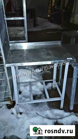 Столы стеллажи мойки из нержавейки Зеленодольск - изображение 1