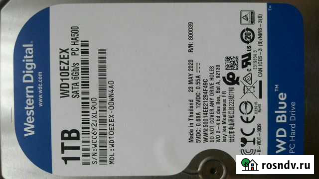 Жесткий диск 1000 гб Кущевская - изображение 1