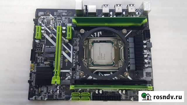 Комплект S-2011V3 X99+Xeon E5-2623V3+DDR4 16Gb Ростов-на-Дону - изображение 1