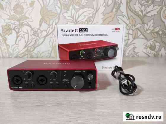 Focusrite Scarlett 2i2 3rd Gen Иркутск
