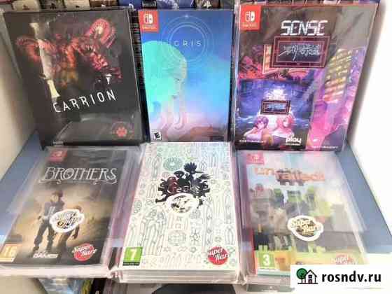 Редкие, лимитированные игры Nintendo Switch Тюмень