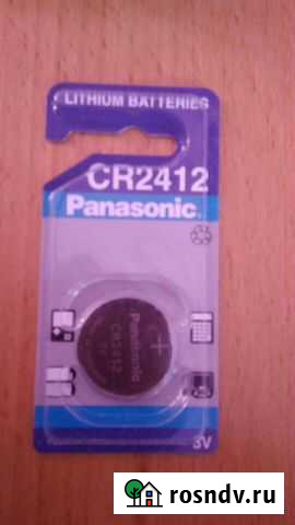 Батарейка CR 2412 Panasonic Сочи - изображение 1