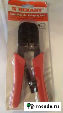 Кримпер (клещи для обжима коннекторов RJ-10, 11, 1 Нижневартовск - изображение 1