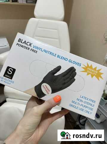 Перчатки винил нитрил Тихвин - изображение 1