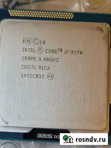 Intel i7-3770 Самара - изображение 1