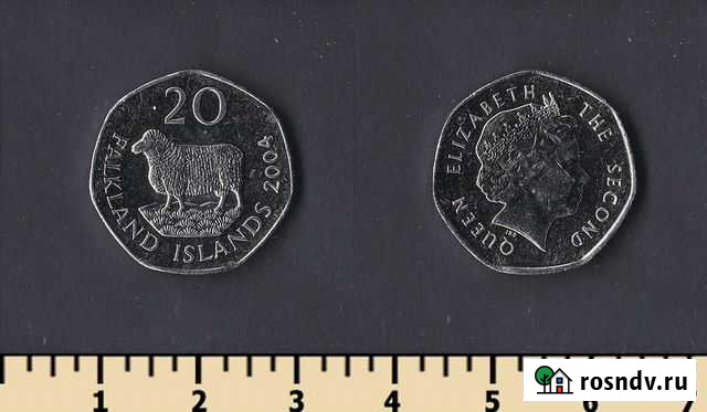 20 пенсов Фолклендские острова 2004 Екатеринбург - изображение 1