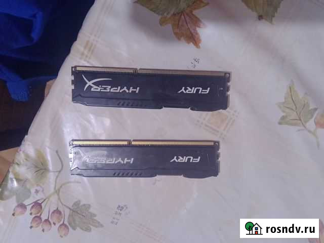 Оперативная память Kingston HyperX ddr3 Чебоксары - изображение 1