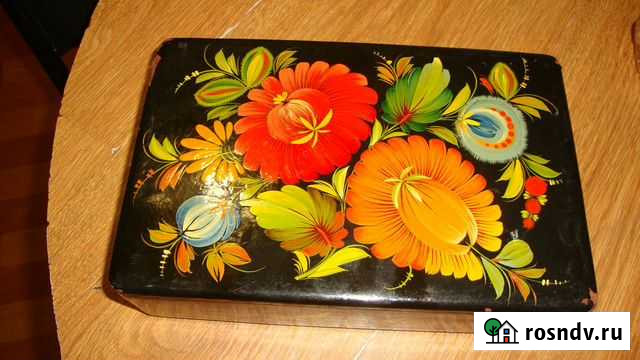 Шкатулки, Петриковская роспись, СССР Алексин - изображение 1