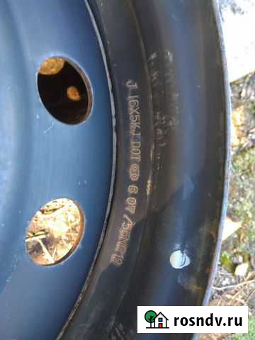 Диски штамповка r16 4*100 Благовещенск - изображение 1