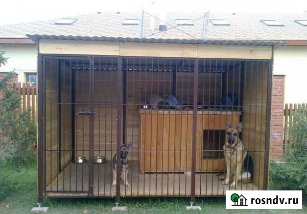 Вольер для собаки 2х3 м Стандарт (модульный) Омск - изображение 1