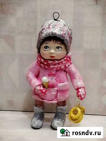 Ватная елочная игрушка Салават - изображение 1