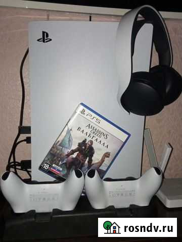 Sony playstation 5 с дисководом Брюховецкая - изображение 1