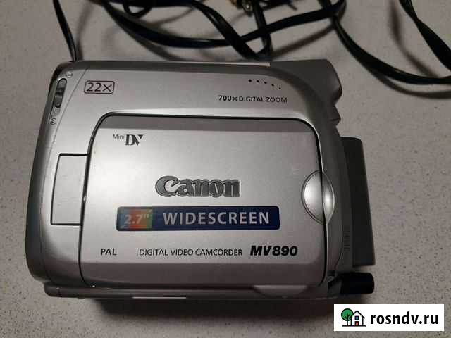 Видеокамера canon MV890 Ржев - изображение 1
