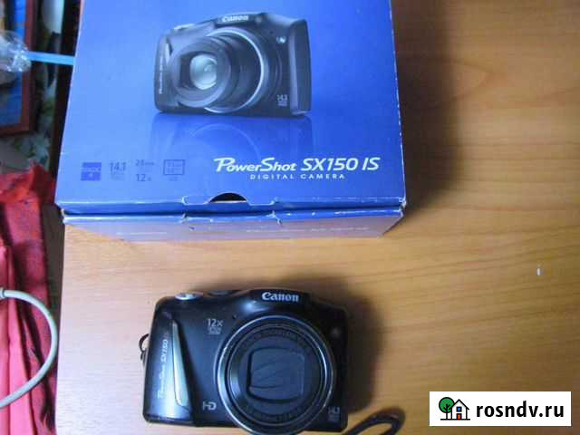 Продаю фотоаппарат Canon PowerShot SX150 IS Ростов-на-Дону - изображение 1