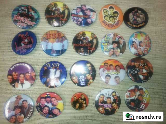 Значки Backstreet Boys Москва - изображение 1