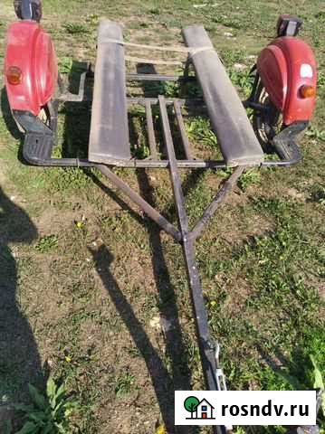 Самодельный лодочный прицеп под дюралевую и пвх ло Малмыж - изображение 1