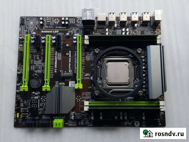 Комплект S-2011 X79+Xeon E5-2690+DDR3 16Gb Ростов-на-Дону - изображение 1