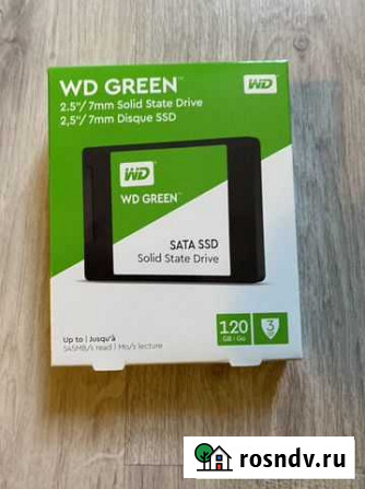 Western Digital WD Green SATA 120 GB (WDS120G2G0A) Санкт-Петербург - изображение 1