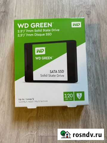 Western Digital WD Green SATA 120 GB (WDS120G2G0A) Санкт-Петербург - изображение 1