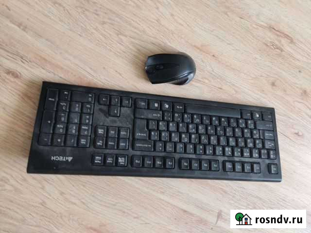 Беспроводная клавиатура и мышь A4tech Уфа - изображение 1