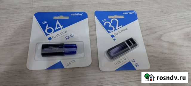 Usb флешка 32/64Гб (новые) Набережные Челны - изображение 1