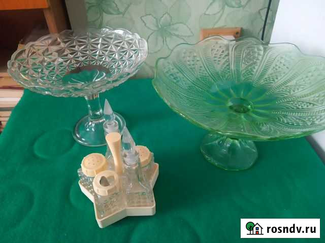 Бабушкины конфетницы и настольный прибор Пермь - изображение 1