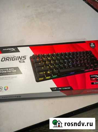 Игровая клавиатура hyperx 60 orogins Королев - изображение 1