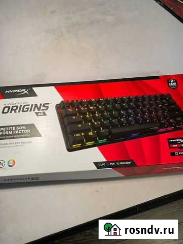 Игровая клавиатура hyperx 60 orogins Королев - изображение 1