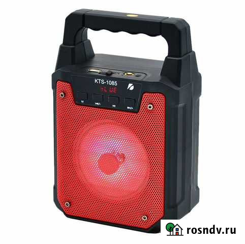 Колонка портативная KTS-1085, Bluetooth Омск - изображение 1