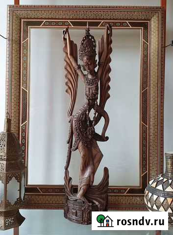 Рама в технике хатам 90 на 70 Дубовое - изображение 1