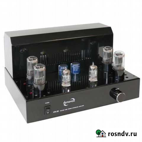 Усилители ламповые Dynavox VR-20 black Санкт-Петербург - изображение 1