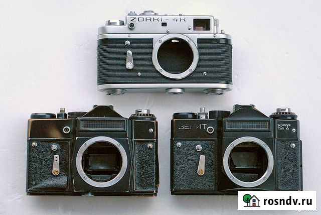 Плёночные фотоаппараты (Зенит,фэд,Зоркий,Чайка) Калуга - изображение 1