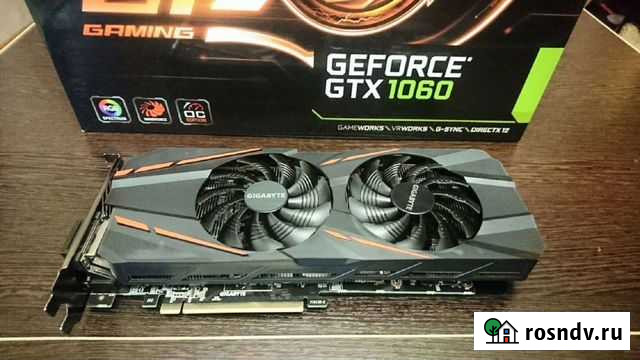 Видеокарта Gigabyte GTX 1060 6gb Тимашевск - изображение 1