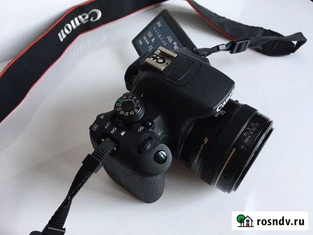 Canon 700d kit 50mm f/1.4 фотоаппарат Омск - изображение 1