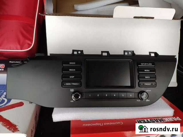 Штатный магнитофон Киа Рио х-лайн комплектации Люк Севастополь - изображение 1