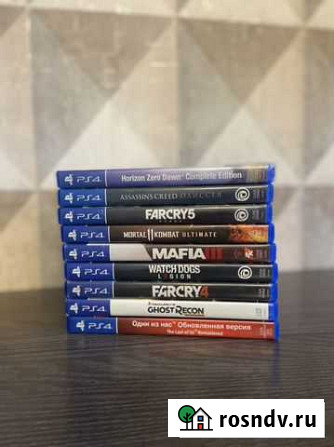 Игры для PS4/PS5 Красноярск - изображение 1