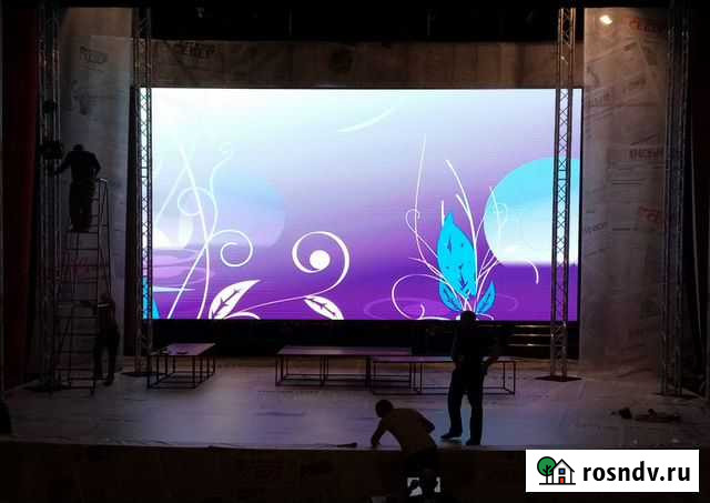 Светодиодный экран led для помещения 640*384см Ростов-на-Дону - изображение 1