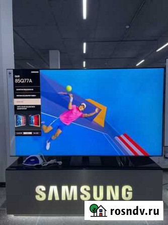 Огромный телевизор Samsung 85Q77A 214см Урус-Мартан - изображение 1