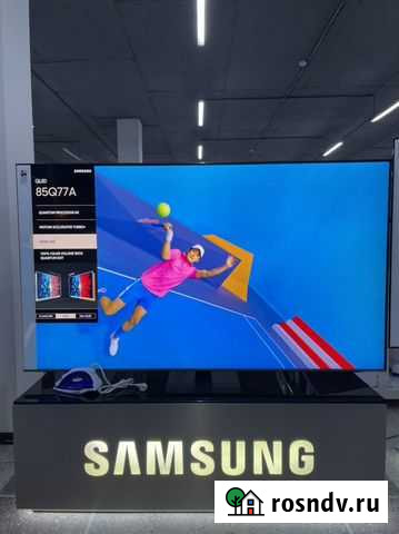 Огромный телевизор Samsung 85Q77A 214см Урус-Мартан - изображение 1