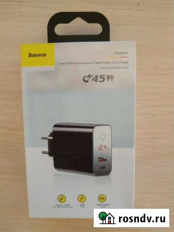 Зарядка baseus 45w BS-EU907 Альметьевск - изображение 1
