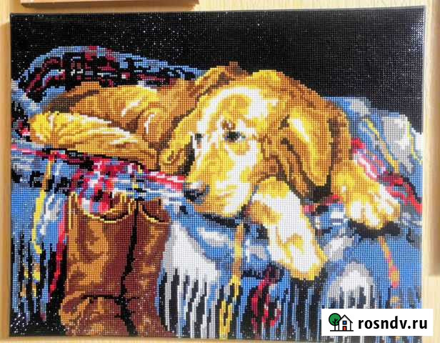 Картины в стиле алмазной вышивки с полным заполнен Тюмень - изображение 1