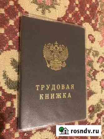 Трудовая книжка Новозыбков