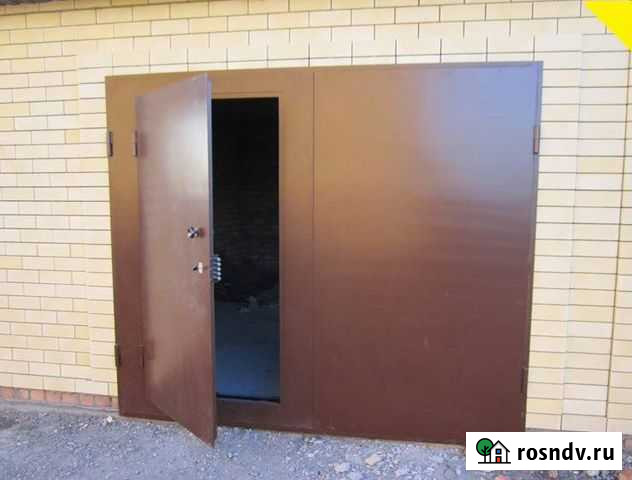 Ворота на гараж металлические Самара - изображение 1