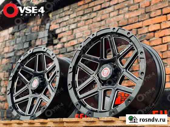 NEW # AF Mamba R20 6x139,7 Black Milling Spokes Иркутск